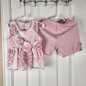 Shein shorts set size 3-4y